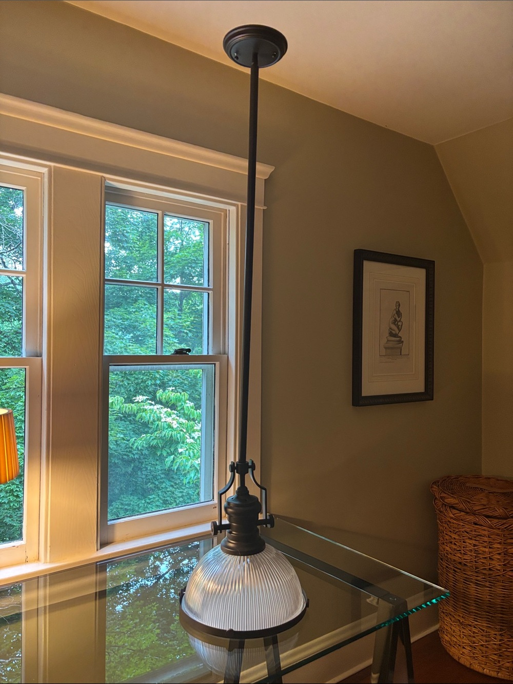 Industrial Pendants w Haiophane Diffuser - Picture 10 of 12